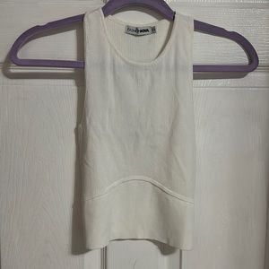 Crop top white